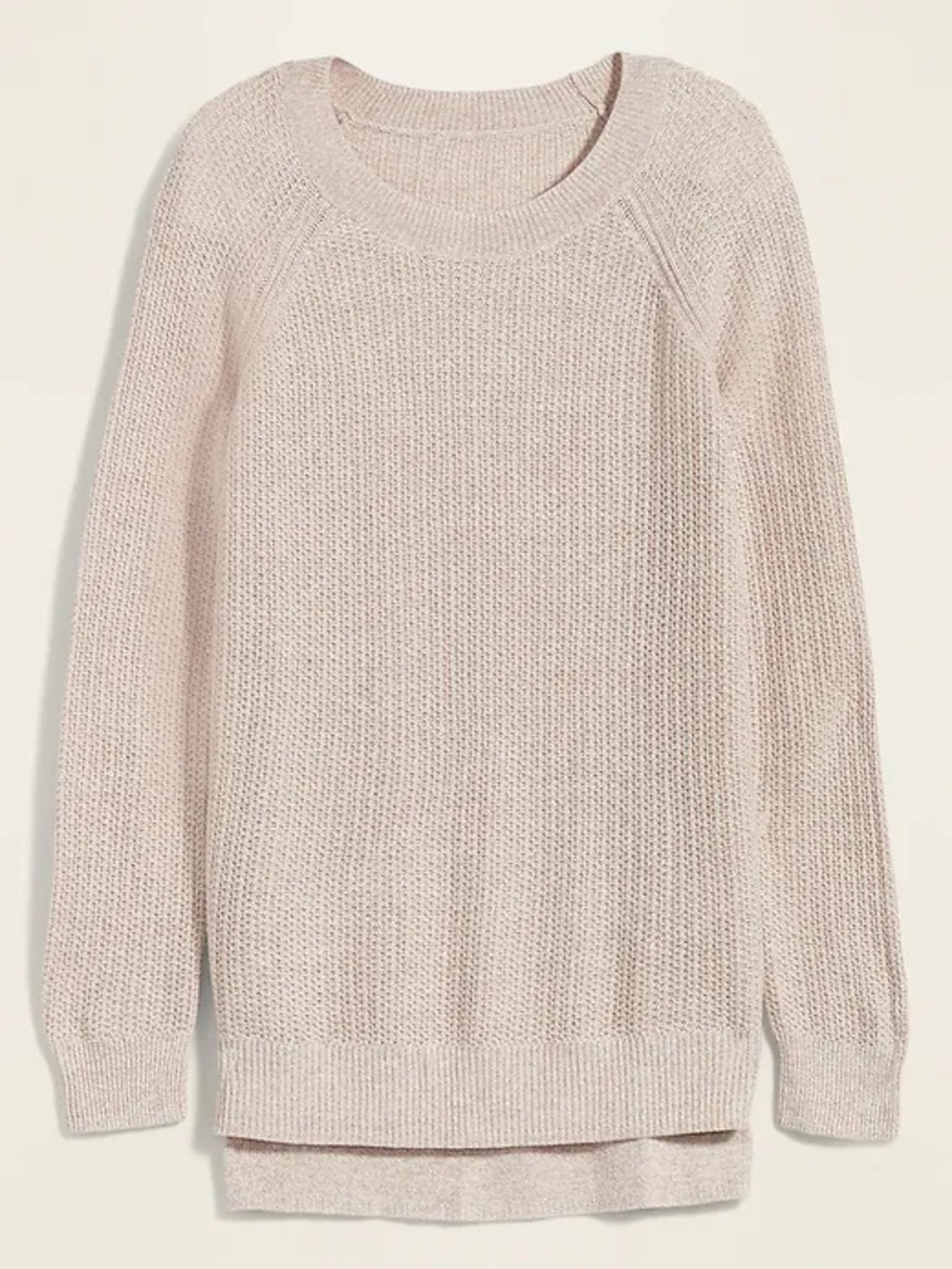 Old Navy Women's Scoopneck Sweater in Light Blush